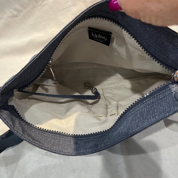 NWOT  Blue Gray Crossbody Bag - Picture 10 of 16